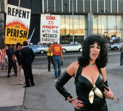Act up! Fight back! I can't believe we have to fight the whole censorship battle again. We won before and we can win again. Act up! Fight back. We won't go back. No banning/burning books and movies. https://t.co/A4Ujq2JnHo