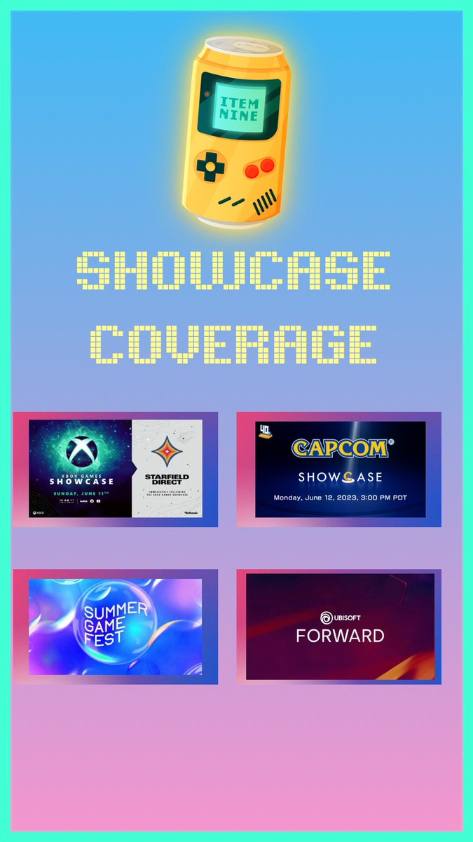 itemninegaming's tweet photo. Kicking off KEIGH-3 tomorrow with a #SummerGameFest  live reaction 

Join us: https://t.co/RNknz5Uwot https://t.co/QpabVuif1w