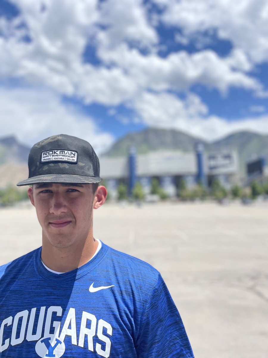 DOMANjackson's tweet photo. After talking to Coach Clark and Coach Ena, I am feeling blessed and excited to receive a scholarship offer from BYU! https://t.co/2zX6hUIoyt