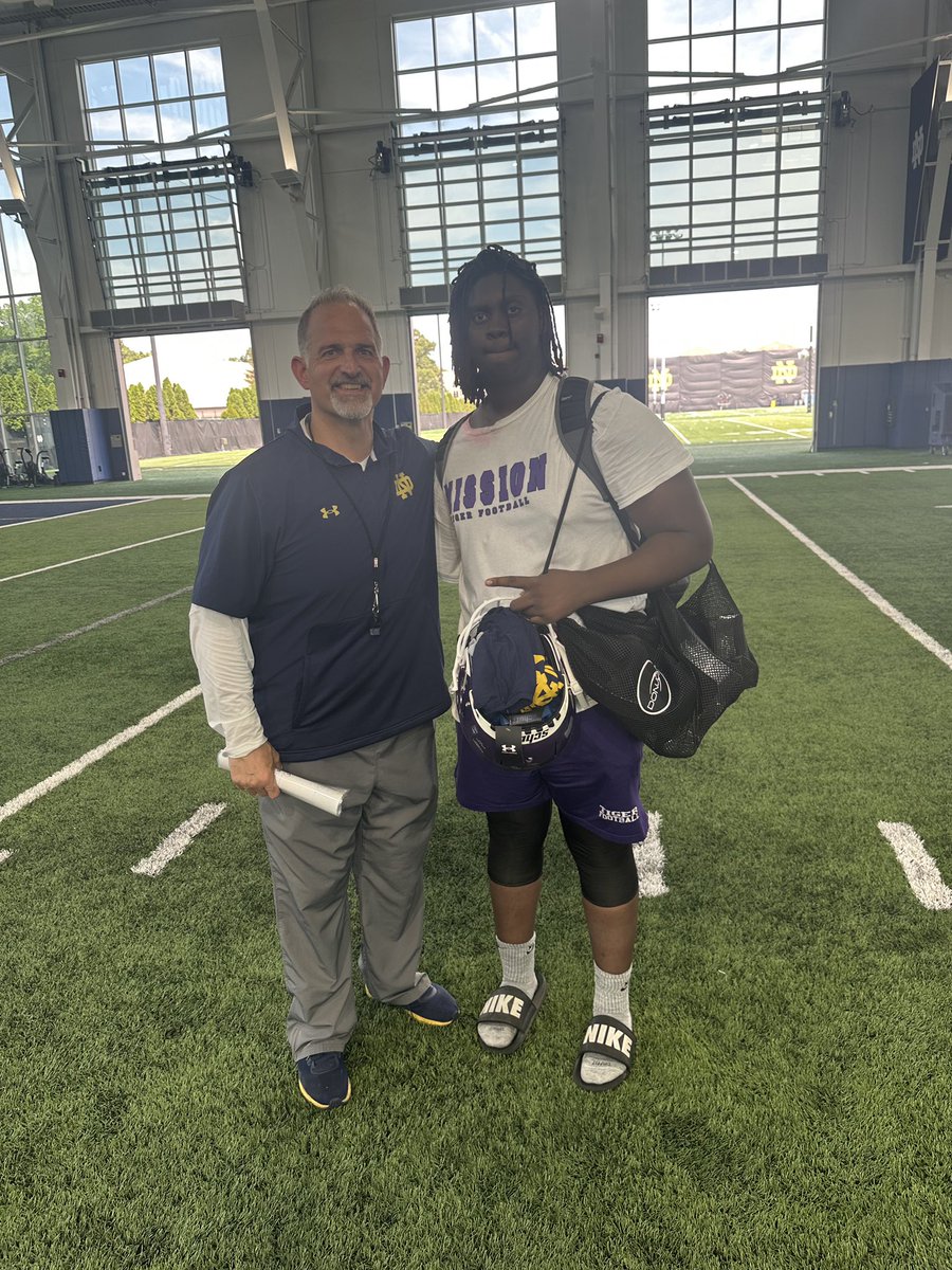 Nothing but work <a href="/NDFootball/">Notre Dame Football</a> <a href="/NDrecruiting01/">Notre Dame Recruiting</a> <a href="/pick_central/">Central Tigers AD</a> <a href="/CoachJoeRudolph/">Joe Rudolph</a> <a href="/Marcus_Freeman1/">Marcus Freeman</a> <a href="/CoachWash56/">Al Washington</a> <a href="/TheCoachHolman/">Coach Holman</a>