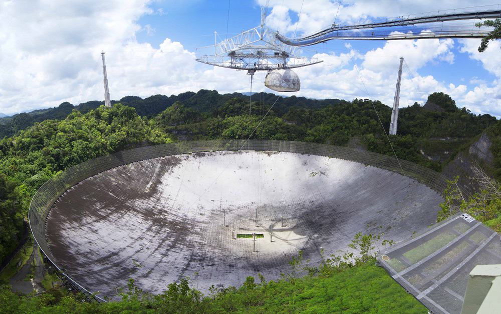 Astronomers have proposed a replacement for the #Arecibo #radiotelescope in Puerto Rico featuring 102 dishes, each 13 meters in diameter, with a collecting area equal to a single 130-meter dish.  Astronomers expect it to cost less than earlier proposals.

ow.ly/x9e950OHQI4