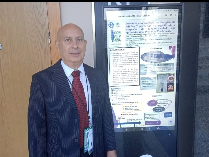 #LatiendoICCCV... También presente la  #CARDIOONCOLIGIACUBANA de la mano del Profesor. Dr. Manuel Bazan con la presentación de varios casos interesantos... NUESTRAS FELICITACIONES...