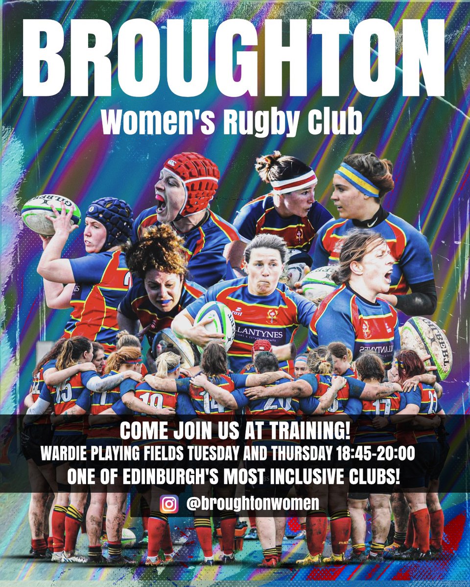 BroughtonRugby's tweet photo. 🗓Broughton Women will be starting their preseason training on Tuesday 27th June.

🙌Preseason isn’t just for current players but also those who are looking to give rugby a go! No experience required.
✉️DM for more information or just come along!! https://t.co/D2amvCGbV1