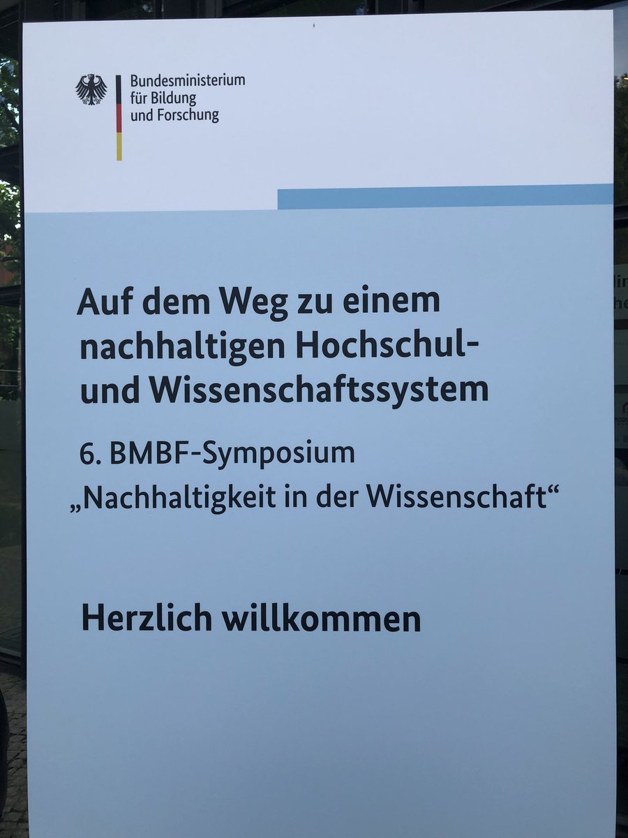 Cierre del simposio sobre sustentabilidad en la ciencia en Berlín, Alemania!
