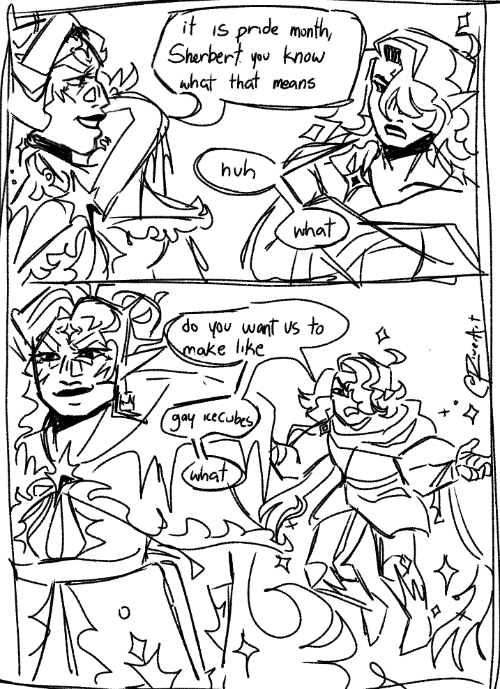 RiverArt__'s tweet photo. Am I late 4 this idk #sherbertcookie #frostqueencookie #cookierunkingdom https://t.co/rxIqhcPblC
