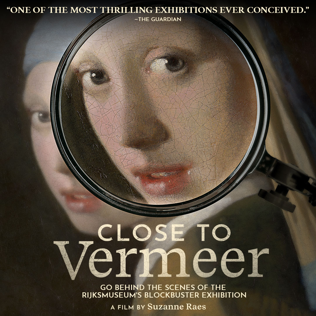 This fascinating documentary takes you behind the scenes of the Rijksmuseum's blockbuster exhibition of the elusive Dutch Master. Following a smash opening in New York with sold out shows, CLOSE TO VERMEER expands to 20+ cities this weekend: bit.ly/closetovermeer