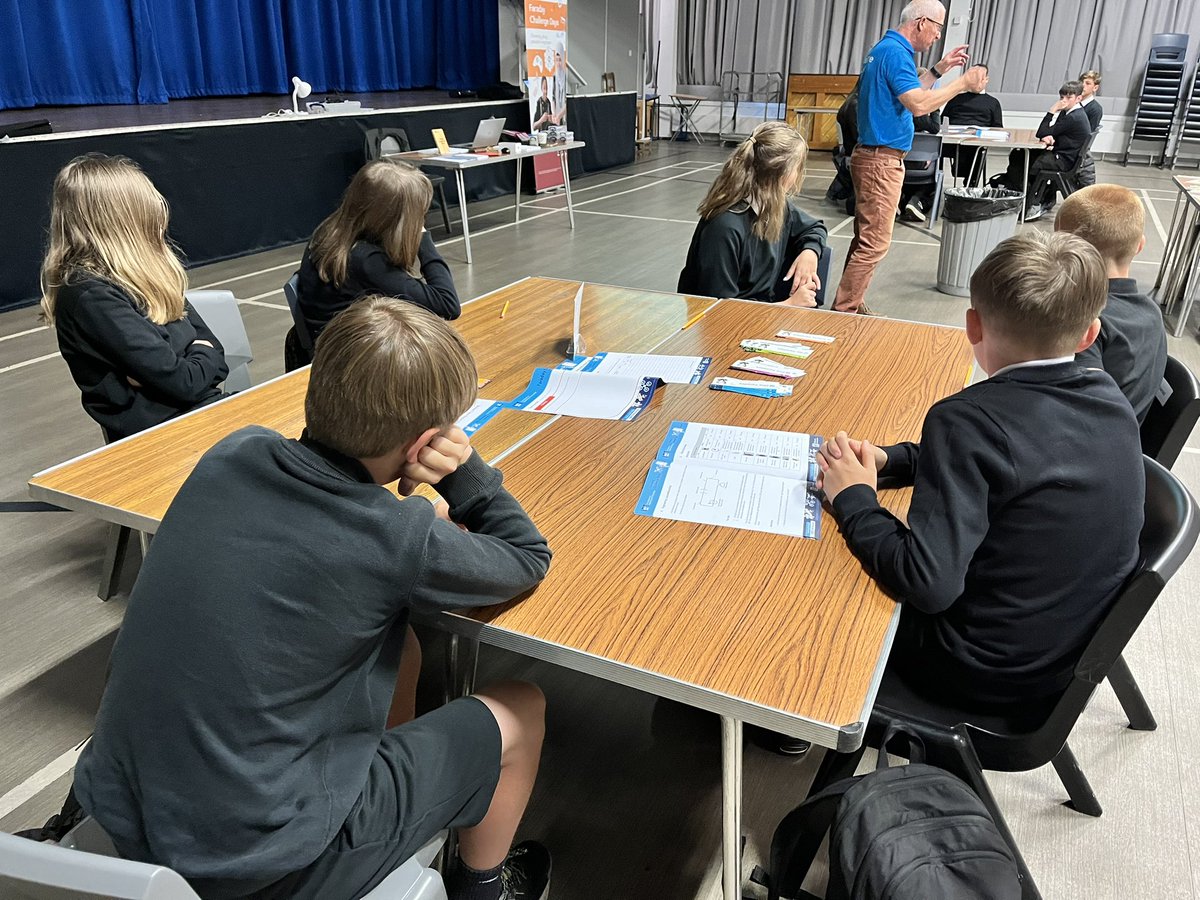 Our S2 students attended <a href="/IrvineRoyalAcad/">Irvine Royal Academy</a> today to take part in the IET Faraday Challenge! #IETeducation #UKresearchandinnovation
<a href="/Greenwood_Acad/">Greenwood Academy</a> #greenwoodmaths