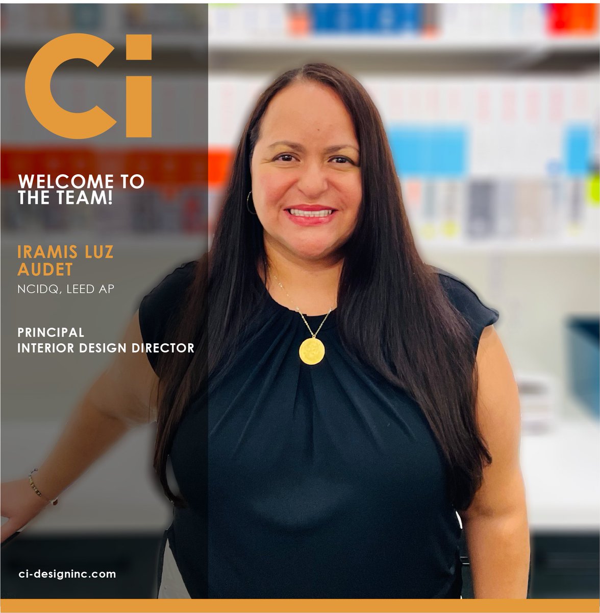 ci_designinc's tweet image. Ci is thrilled to welcome Iramis Luz Audet, NCIDQ, LEED AP as Principal and Director of Interior Design. Iramis brings more than two decades of experience dedicated to shaping experiences through interior design. Click the link below to read more!

lnkd.in/gQny_NhK