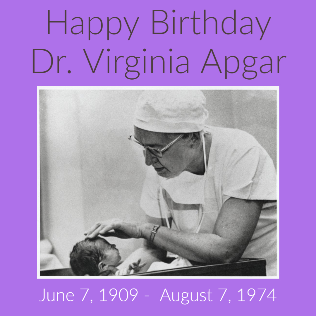 A titan in the field, Dr. Apgar was the first woman full professor at Columbia University CPS. She is most well known for the development of a neonatal scoring system, now named for her, foundational to subsequent practice of neonatal resuscitation. #WIAWednesday