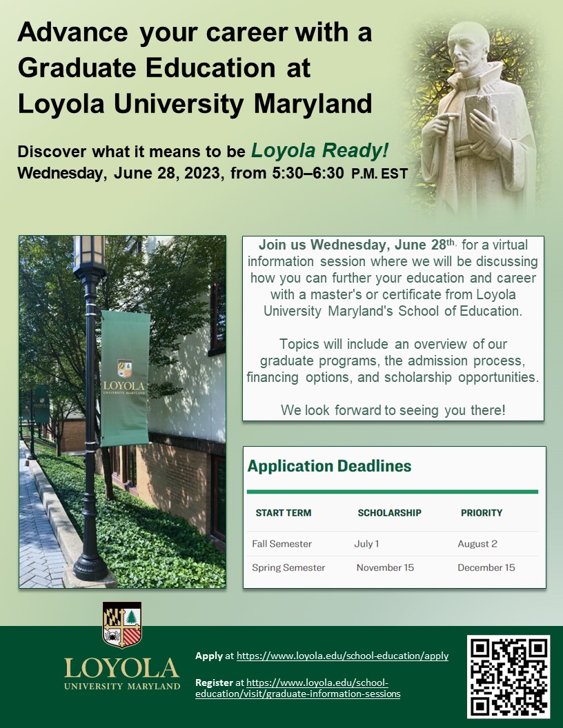Join us to learn more about our @loyolaUM_CISJ program @LoyolaEducation -- it's fully online! #socialjusticeeducation