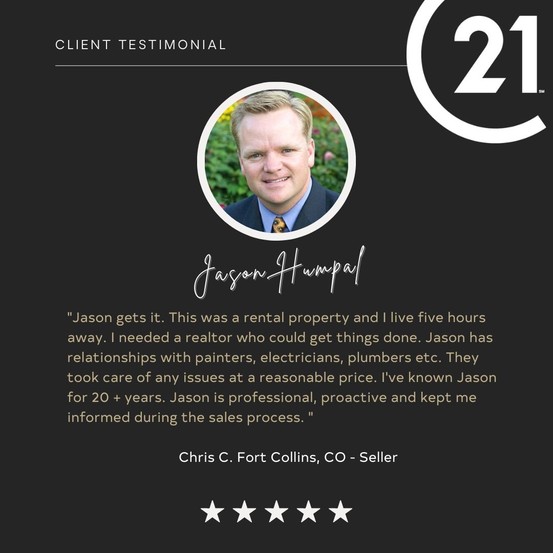 C21ElevatedFoco's tweet photo. Kudos to our Agent Jason Humpal on another wonderful client #testimonial. We're always grateful for kind words regarding a house sale or purchase. Thank you, Chris!
#C21ElevatedFoco #RealEstate #ThankYou https://t.co/YAjnKyJnqH