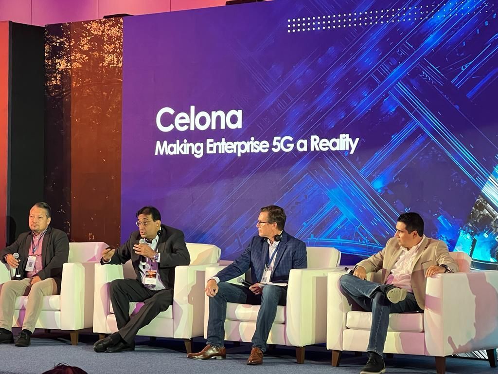 celonaio's tweet photo. What an incredible #DXSummit with @Qualcomm in #MexicoCity! We were thrilled to have @PanditSanjeet VP Global Carrier &amp; Ecosystem Relations on the panel detailing how @celonaio is the best option for #Private5G enterprise deployments. #5GLAN https://t.co/Sw0NAqMC4O