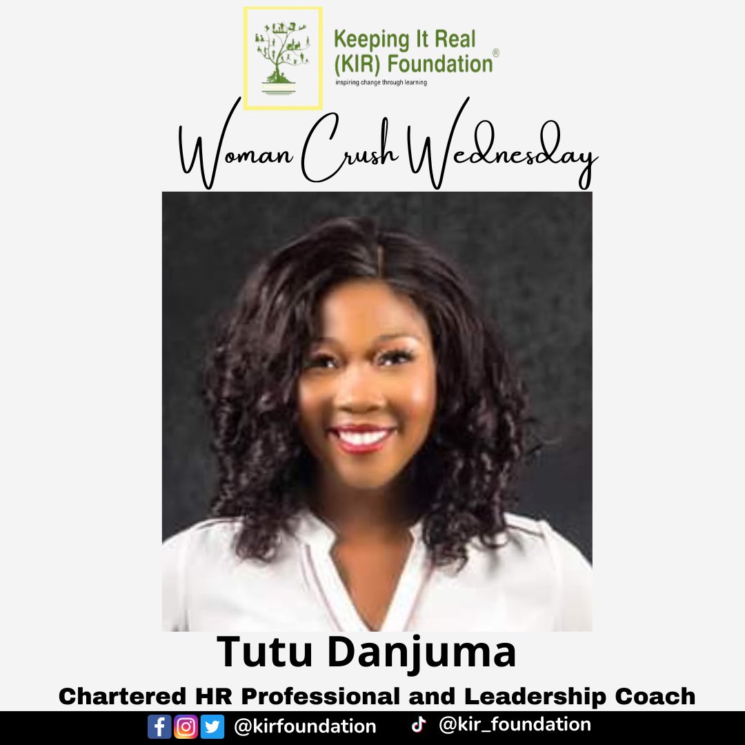 Our #womancrush for today is @TutiemoDanjuma. She is a UK trained Chartered #HR Professional, a @MaxwellLeaderCo Certified #leadership Coach, & a phenomenal #mentor. #ThankYou, Tutu, for #volunteering your time, experience & #knowledge to mentor our emerging leaders. #WCWednesday