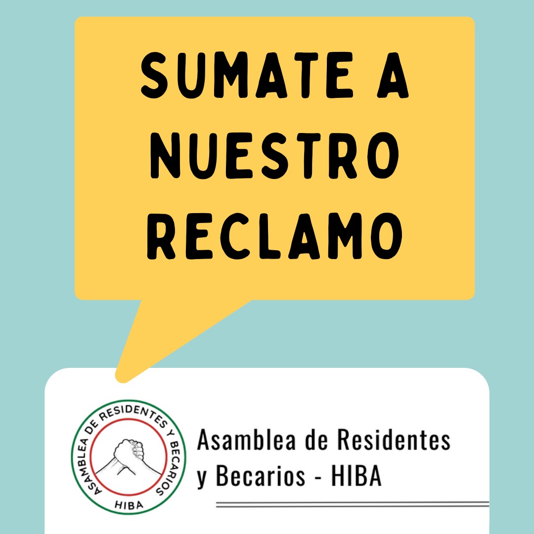 ResidentesHIBA's tweet photo. 🟢La Asamblea de Residentes del Hospital Italiano de Buenos Aires inaugura este espacio de difusión con el objetivo de visibilizar las condiciones laborales a las que nos enfrentamos. https://t.co/yu3swooHMu