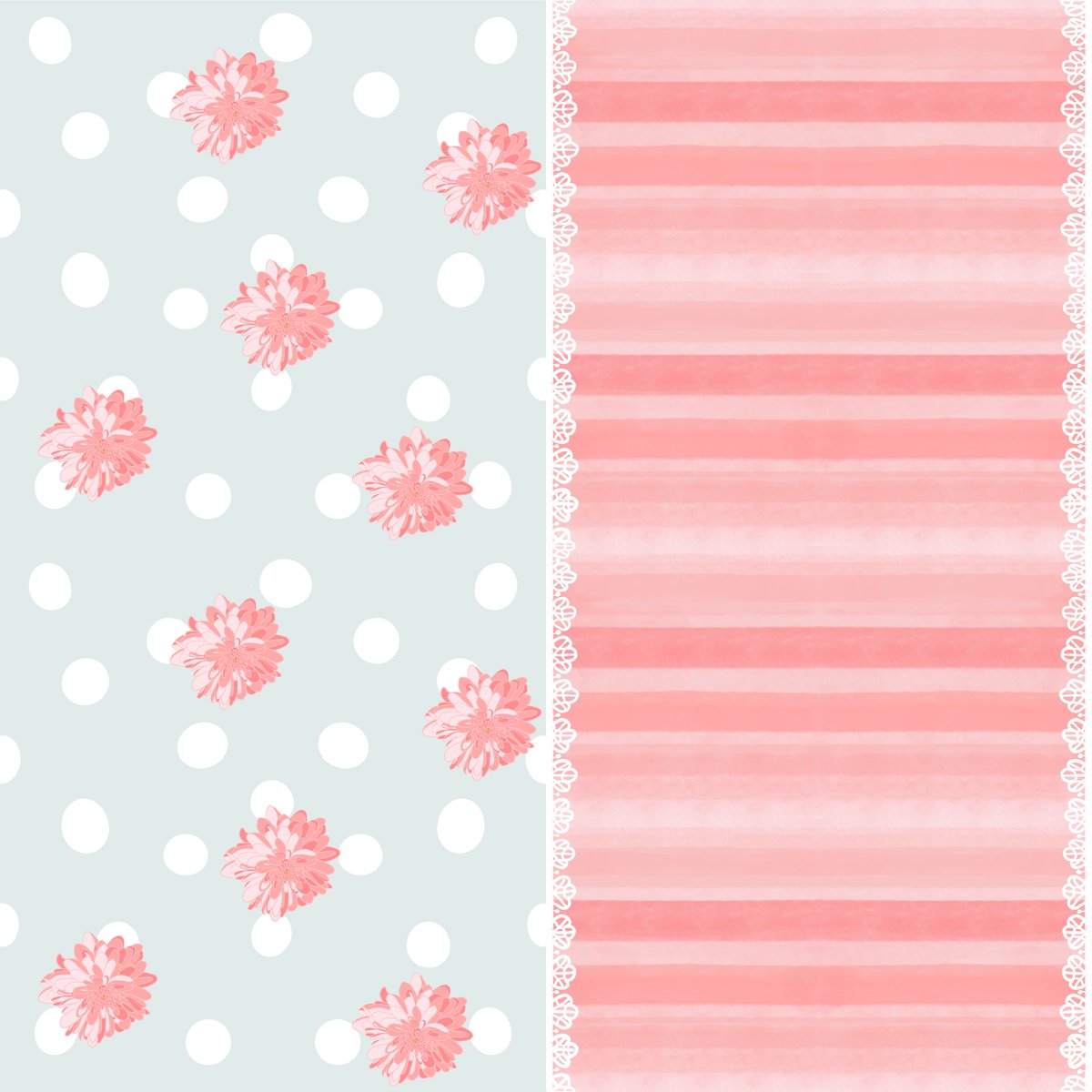 AabRangi's tweet photo. Some of the different designs I created based on the previously posted original. Turned out to be a collection 😅#digitalart #DigitalArtist #Graphicsdesign #flowers #floral #floralart #pink #Polkadot #redbubble #redbubbleartist #summer #spring #wallpaper https://t.co/w79ARl1Sni