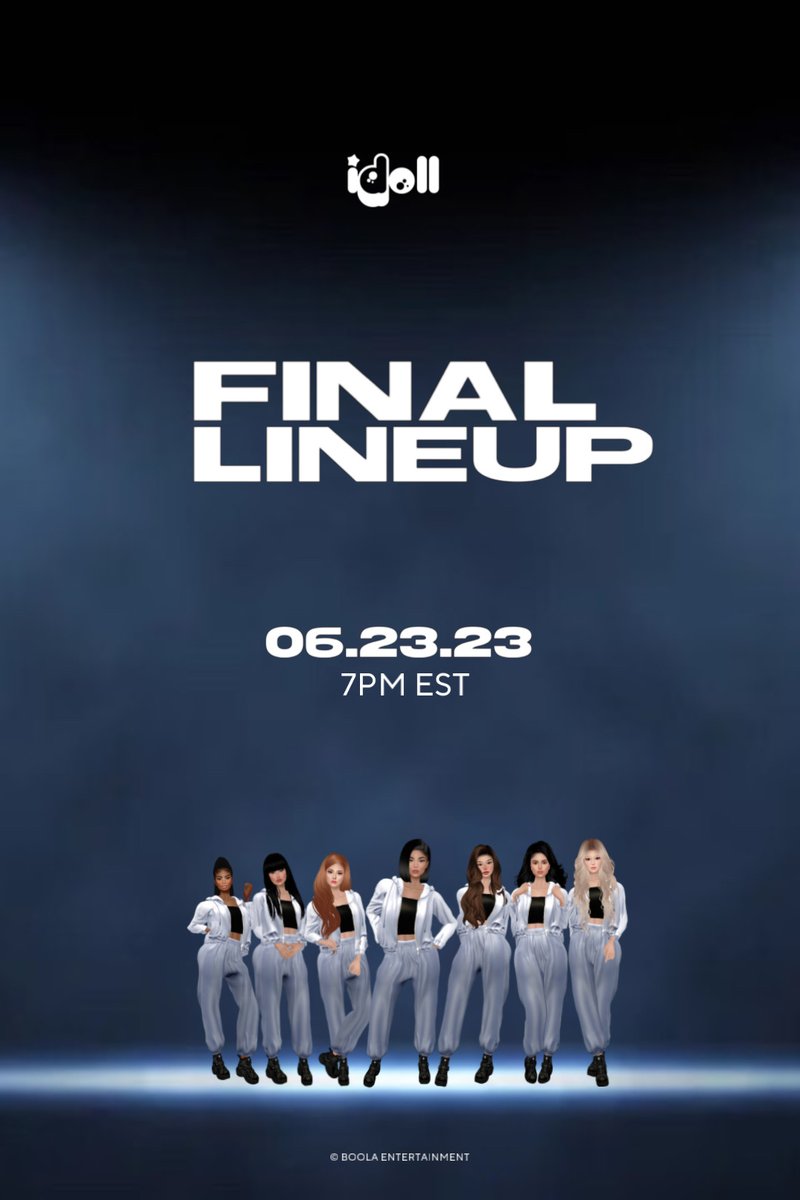 iDoll_OfficiaI's tweet image. iDoll

Final Lineup Teaser Poster
         ➫ 06.23.23
           [ 7PM EST ]

#iDoll #FinalLineup #TeaserPoster #BOOLAEntertainment