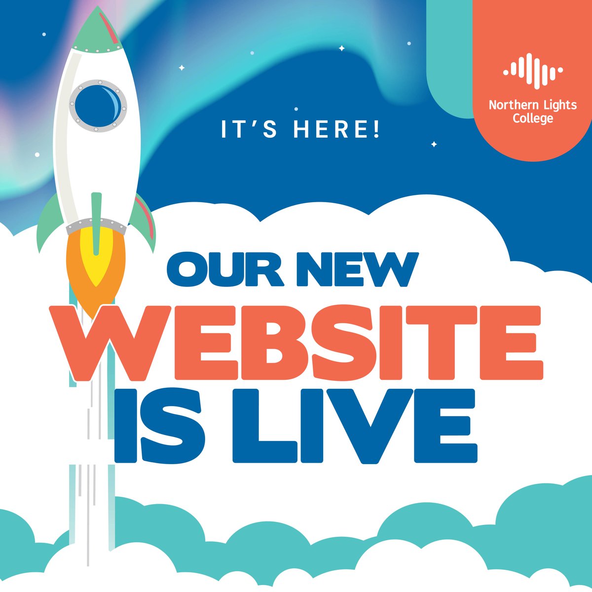 We are blasting off! 🚀

Our new website is officially LIVE! Check it out by visiting nlc.bc.ca. 🤩

#nrnlights #nrnlightscollege #northernlightscollege #NLC