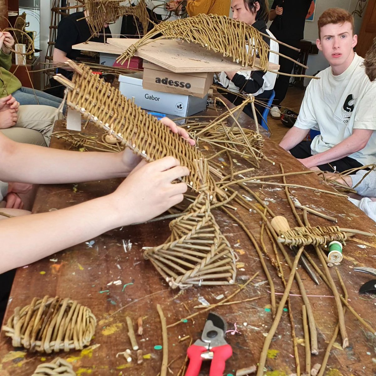 LancsArc's tweet photo. Some pictures from the summer school workshop 'Architecture between the tides' at Good Things Collective and Morecambe Bay! With @sere_miru and Richard Brook https://t.co/WhUnfYWbBa