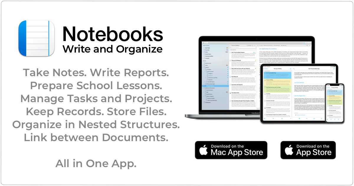 Notebooks tweet media
