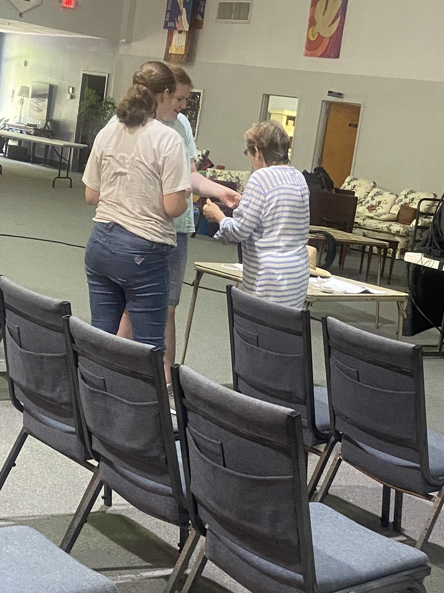 FrontPorchPlyrs's tweet image. Lessons in improv at our Summer Teen Musical Intensive Theater Camp. Addams Family is next weekend, June 16, 17, and 18. All tickets are $15. thefrontporchplayers.com