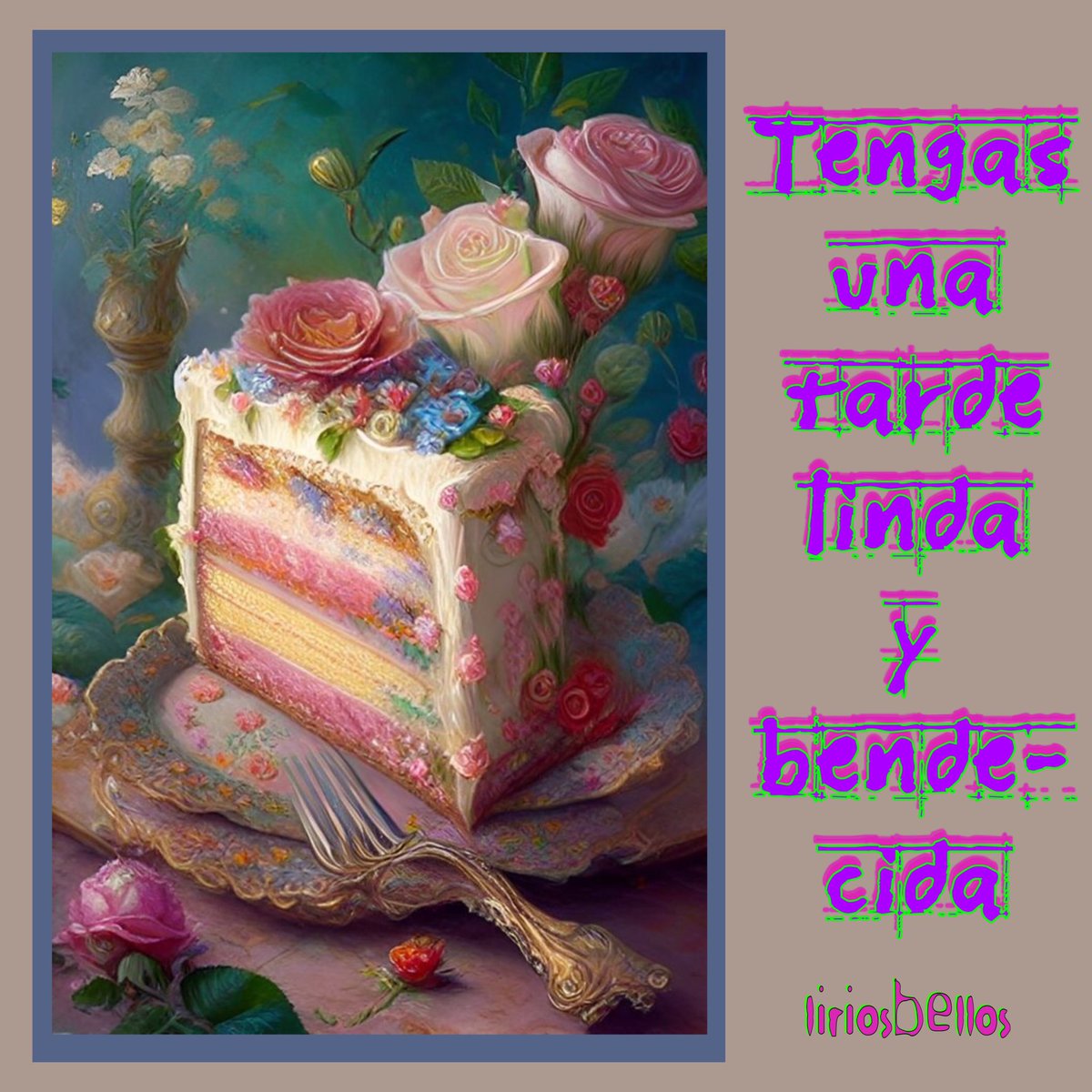 liriosbellos5's tweet photo. #Tengas una linda tarde y bendecida 😊💚🤍🩵 https://t.co/XwquURulvV