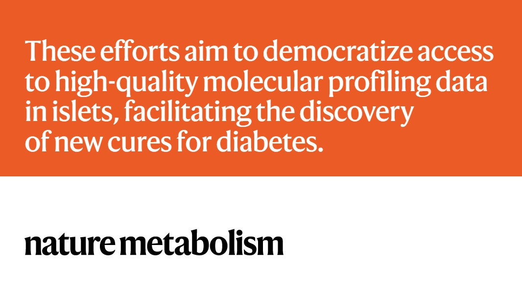 Nature Metabolism (@natmetabolism) on Twitter photo CORRESPONDENCE | Led by <a href="/golnaz_v/">Golnaz Vahedi</a> the authors present the Human Pancreas Analysis Program (HPAP).
nature.com/articles/s4225… CORRESPONDENCE | Led by <a href="/golnaz_v/">Golnaz Vahedi</a> the authors present the Human Pancreas Analysis Program (HPAP).
nature.com/articles/s4225…
