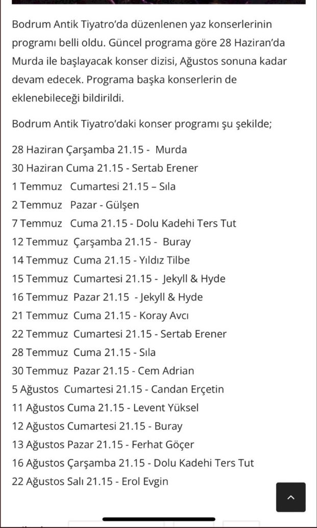 Allah çarşınıza pazar versin tabi de ... 'Yok bu son konserimiz, Yok Afganistan oluruz' dedikten sonra , Bodrum'da konsere koşmanın ya bir bedeli olsun , Ya bir yaptırımı.! Manipülasyon bu kadar kolay olmamalı !