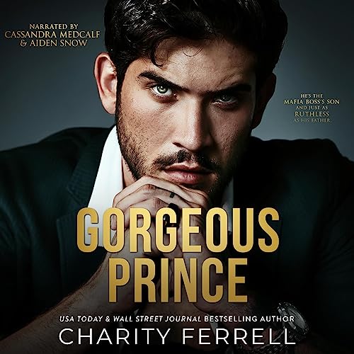 Happy Audio Release Day!
Gorgeous Prince
by Charity Ferrell
Narrated by <a href="/VoiceOfCass/">Cassandra Medcalf</a> and <a href="/AidenSnowVoice/">Aiden Snow</a> 
#jiam