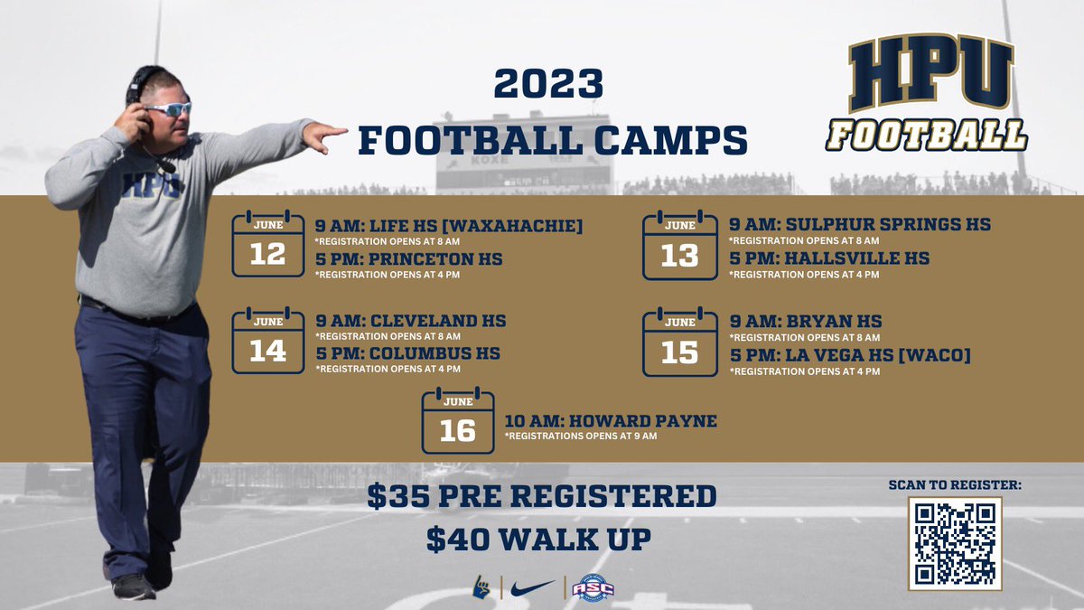 It’s a great day to be a Yellow Jacket! Looking forward to seeing future Jackets next week! Sign up now! hpufootballcamp.com/About%20Us #StingEm #TTNS #YoJackets