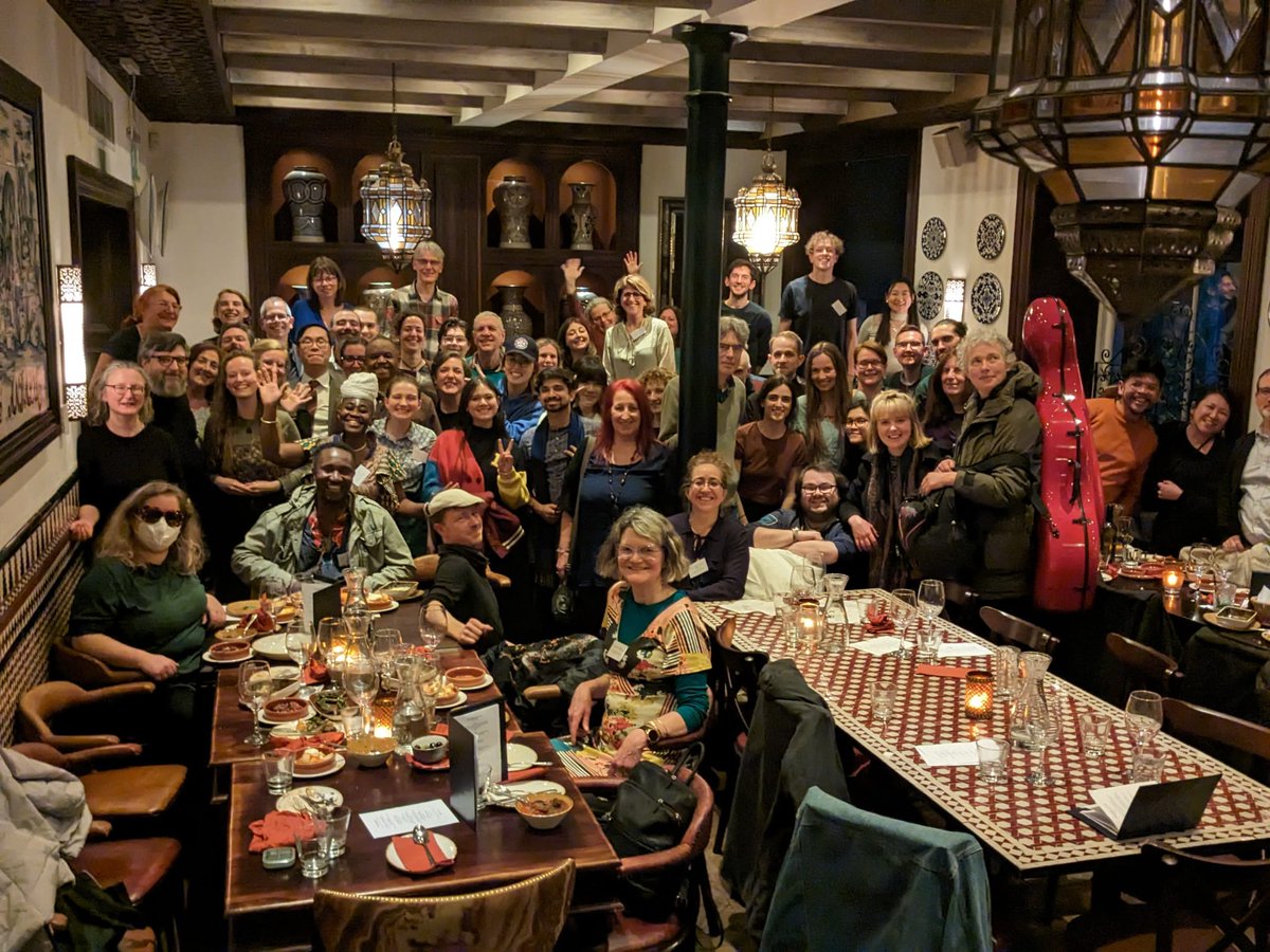 Been sent through this wonderful picture from my (dinner!) time at the <a href="/bfeadmin/">BFE</a> conference back in April. Sums up the friendly community atmosphere of the whole 4 days. Bring on next year! <a href="/ChewiePhD/">P Underwood</a> <a href="/sjbennett/">Sam Bennett</a>