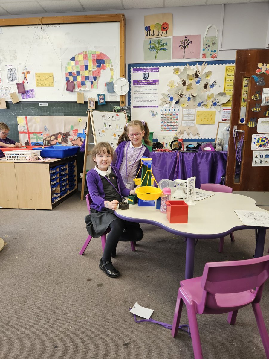 MrsMackayBPS's tweet photo. Today we revisited estimating and measuring. We challenged ourselves to balance the scales using different items from around the classroom.

We worked with our friends and were so excited when the scales sat right in the middle!!

@BeancrossPS #BPSNumeracy https://t.co/al3SP2BjrY