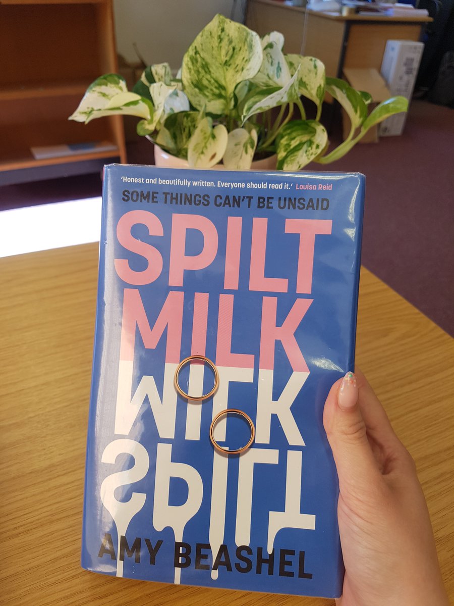 Currently reading #SpiltMilk by <a href="/BeashelWrites/">Amy Beashel</a>. 🥛

Thank you @STHLibraries for the loan. 🙌