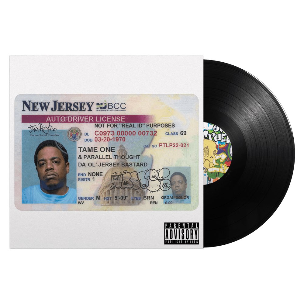 fatbeats's tweet photo. 15th anniversary reissue of Tame One’s iconic album “Da Ol Jersey Bastard”, the first time the album will be available on vinyl.

The audio has been meticulously remixed and remastered with new artwork. 

https://t.co/AWO686d7Db https://t.co/hlHA62zKJO