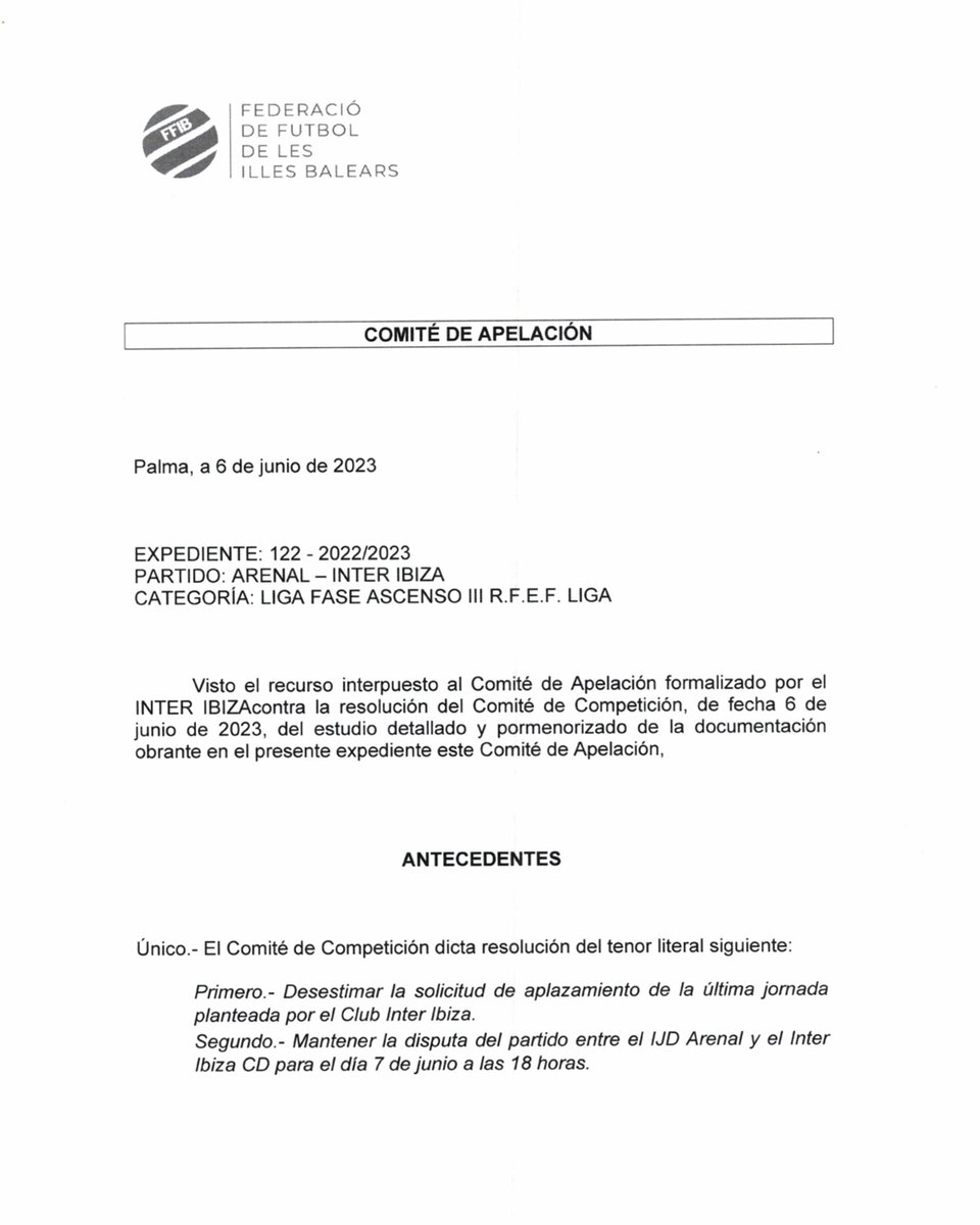 Inter Ibiza tweet media