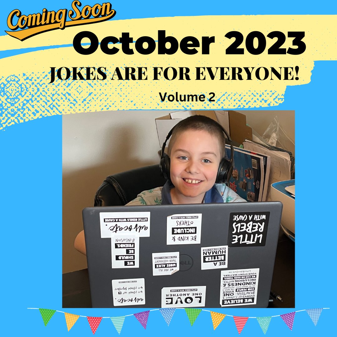 Exciting News! 
There will be a Book 2 #jokesareforeveryone