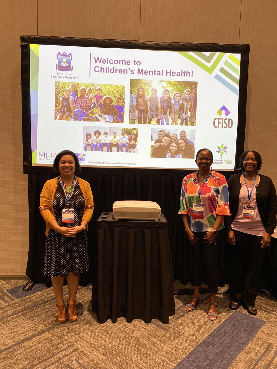 CFISDCounseling's tweet photo. @CyFairISD Mental Health Intervention Team and Substance Use Awareness & Prevention Counselors provided school leaders with information and resources to help students at todayโs #RRRConference. https://t.co/8xAGhah9xW