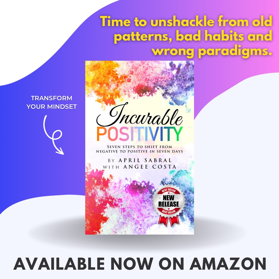 Change your mind = change your life! Incurable Positivity can get you started on the path to peace and personal progress. #incurablepositivity #Mindfulness