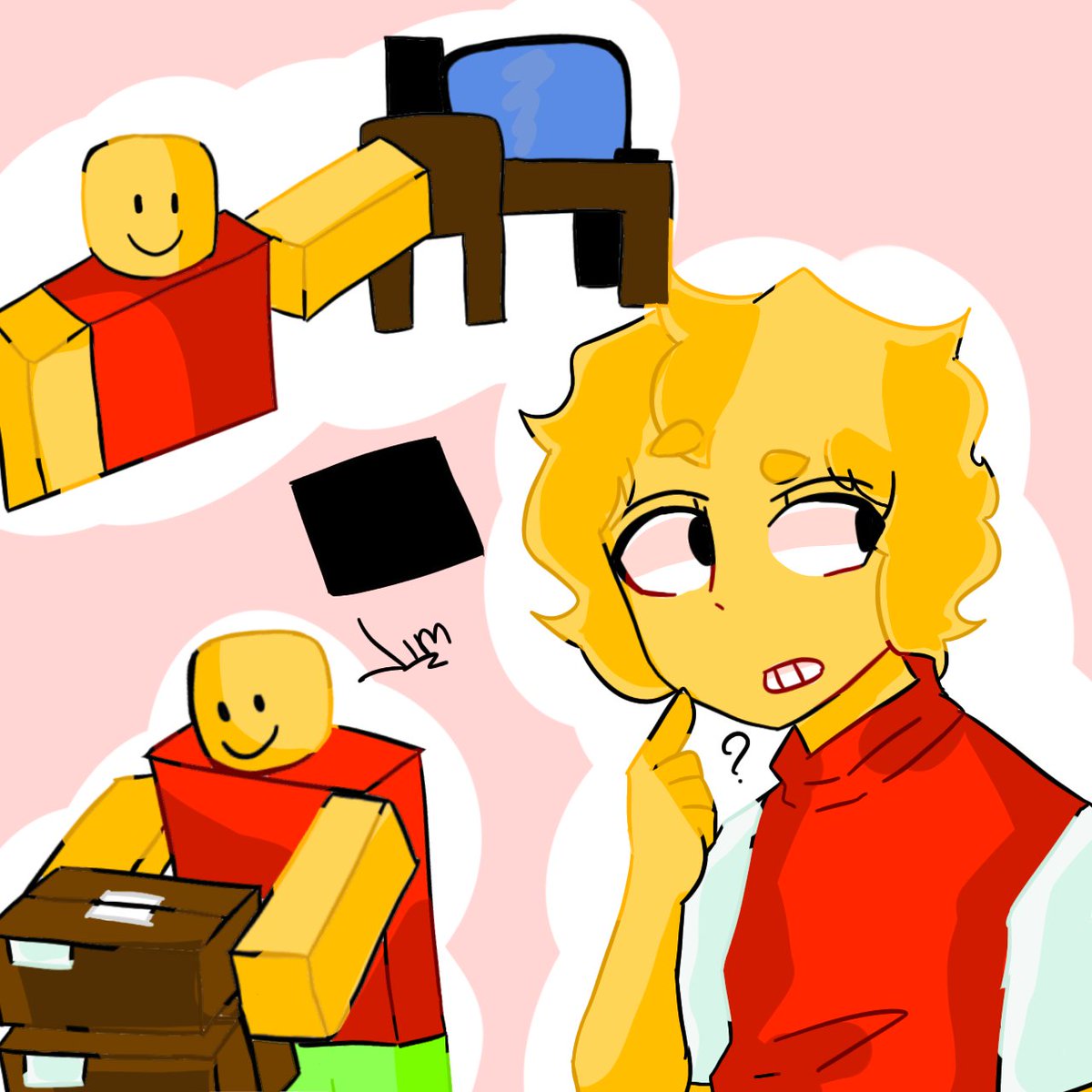 beremi4u's tweet image. Jim 
#robloxart #jimcomputer #roblox #robloxfanart