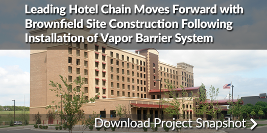VI_Mitigation's tweet photo. Ohio hotel brand breaks ground on residential-style suite hotel in a thriving district. Soil gas vapor challenges were overcome with TerraShield vapor barrier system. Successful installation by Land Science kept project on schedule. Learn more: https://t.co/tNLgOiQWuL" https://t.co/lpVIp6zG6r