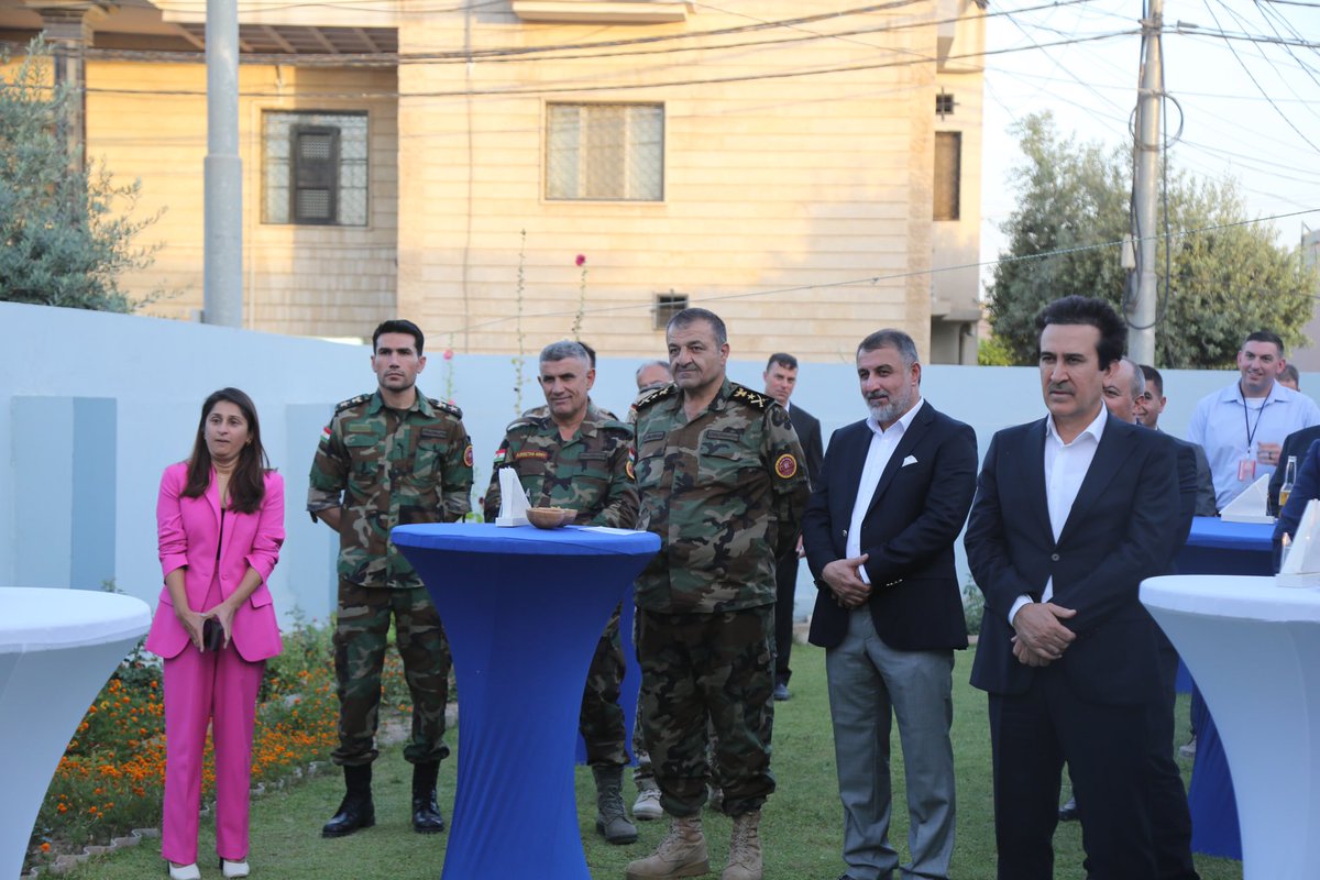 forces_command's tweet photo. Today, #Lieutenant General #Sihad_Barzani, Commander of the 1st Support Forces participated in the farewell ceremony honoring #Colonel #Sanborn , held at the @USCGERBIL
راگەیاندنی
#فەرماندەیی_ھێزەکانی_پشتیوانی_یەک
#1st_supporting_forces_command https://t.co/DH0rpOTpeM