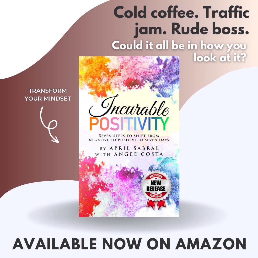 It may feel impossible sometimes but you DO have the ability to think positively even through the mess of life! Learn how to do it with Incurable Positivity, now available on Amazon. #incurablepositivity #manifestation