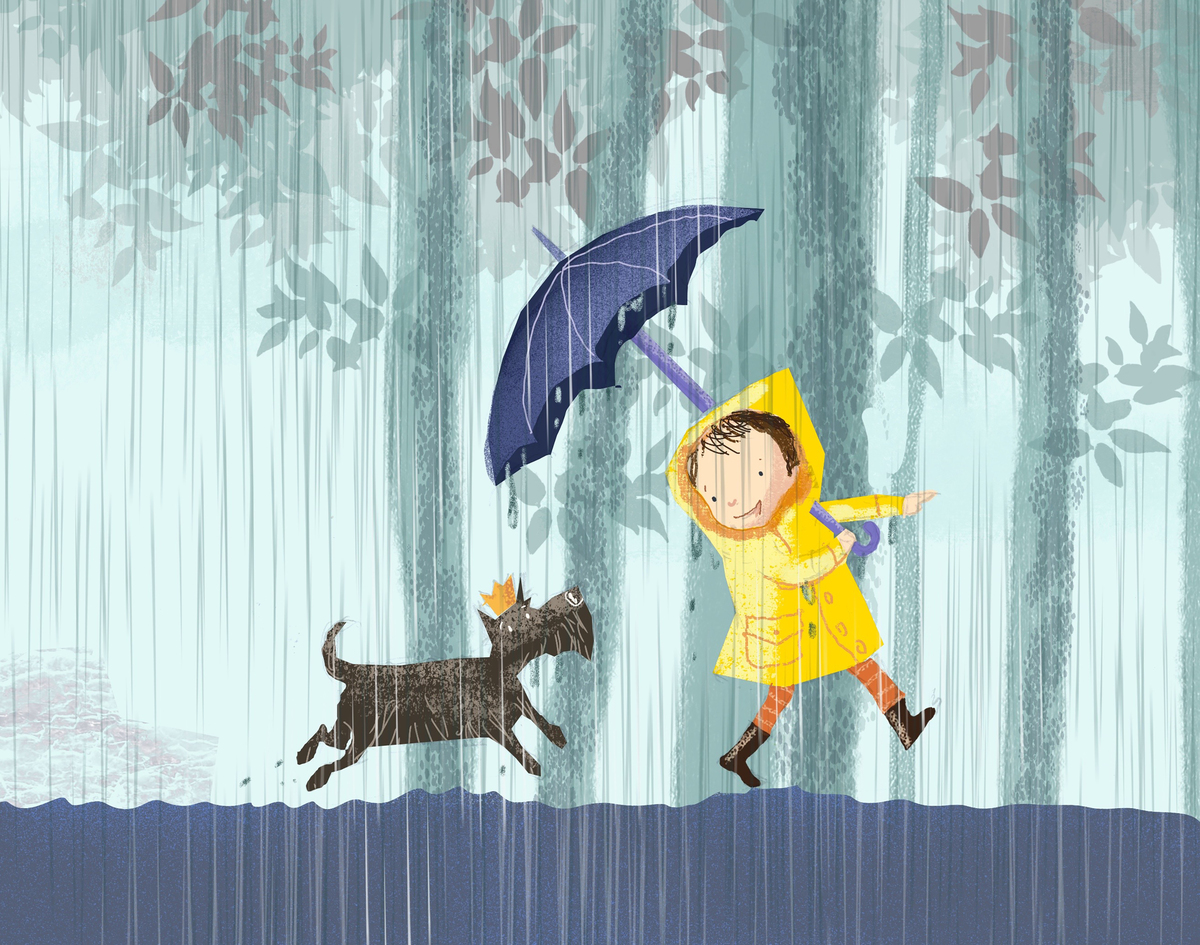 Home is this way! #KidLitArt ☔
--
Illustration by #BrightArtist @PaigeKysr | Represented by #BrightAgent @childbookart