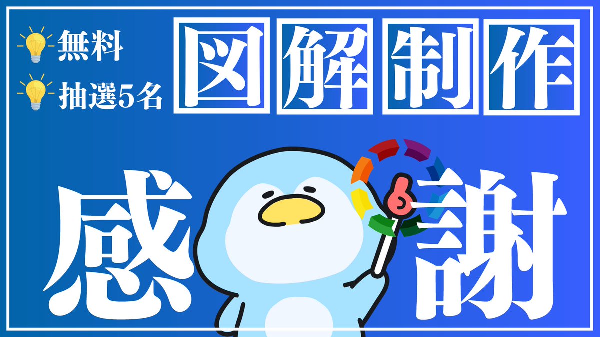 nagi__blog's tweet image. 🎁無料プレゼント企画🎁『発信を加速する図解を無料で作ります』

感謝を込めて初の図解企画をします！

【概要】
🔸抽選5名様に図解を無料で制作
🔸普段図解で発信していない人OK
🔸フォロワー数関係なし

【条件】
①@nagi__blog をフォロー
②いいね&amp;amp;RT
③『図解』とリプ

👇企画の思いとプロフ詳細