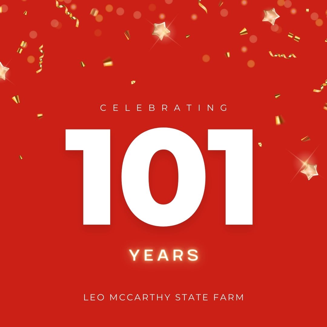 Happy anniversary, State Farm! Since 1922, we've been protecting families and helping them prepare for the unexpected. We're proud to have served generations of customers and look forward to continuing our legacy of service for many years to come. #StateFarm101  #TrustedProvider