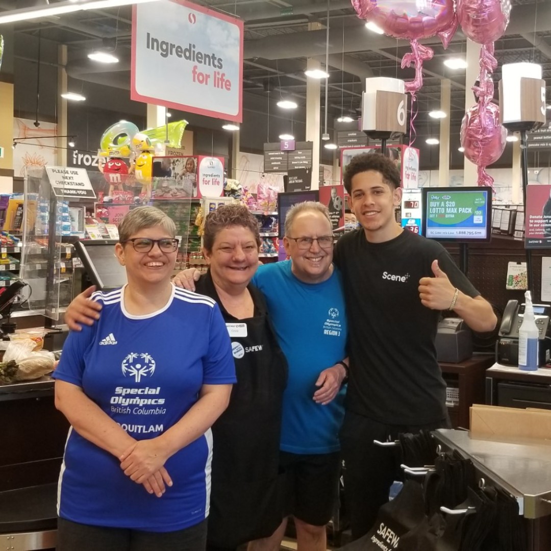 SpecialOBC's tweet photo. There’s still time to support Special Olympics at @SafewayCanada!

From now through June 8, you can change lives by donating $2 or rounding up your bill at checkout. 

"Every person deserves to feel like they belong and are a part of a team," says Ellah’s mother Mariah. https://t.co/st5Zn890v4