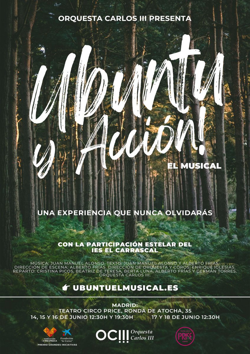 IESElCarrascal's tweet image. Esperamos que nuestros alumnos de 2º de Bachillerato lo hayan dado todo en los exámenes de la EVAU y les quede energía para los exámenes de mañana. Mientras los de 1º ESO siguen inmersos en el ensayo de Ubuntu y Acción. 3, 2 1 y Acción