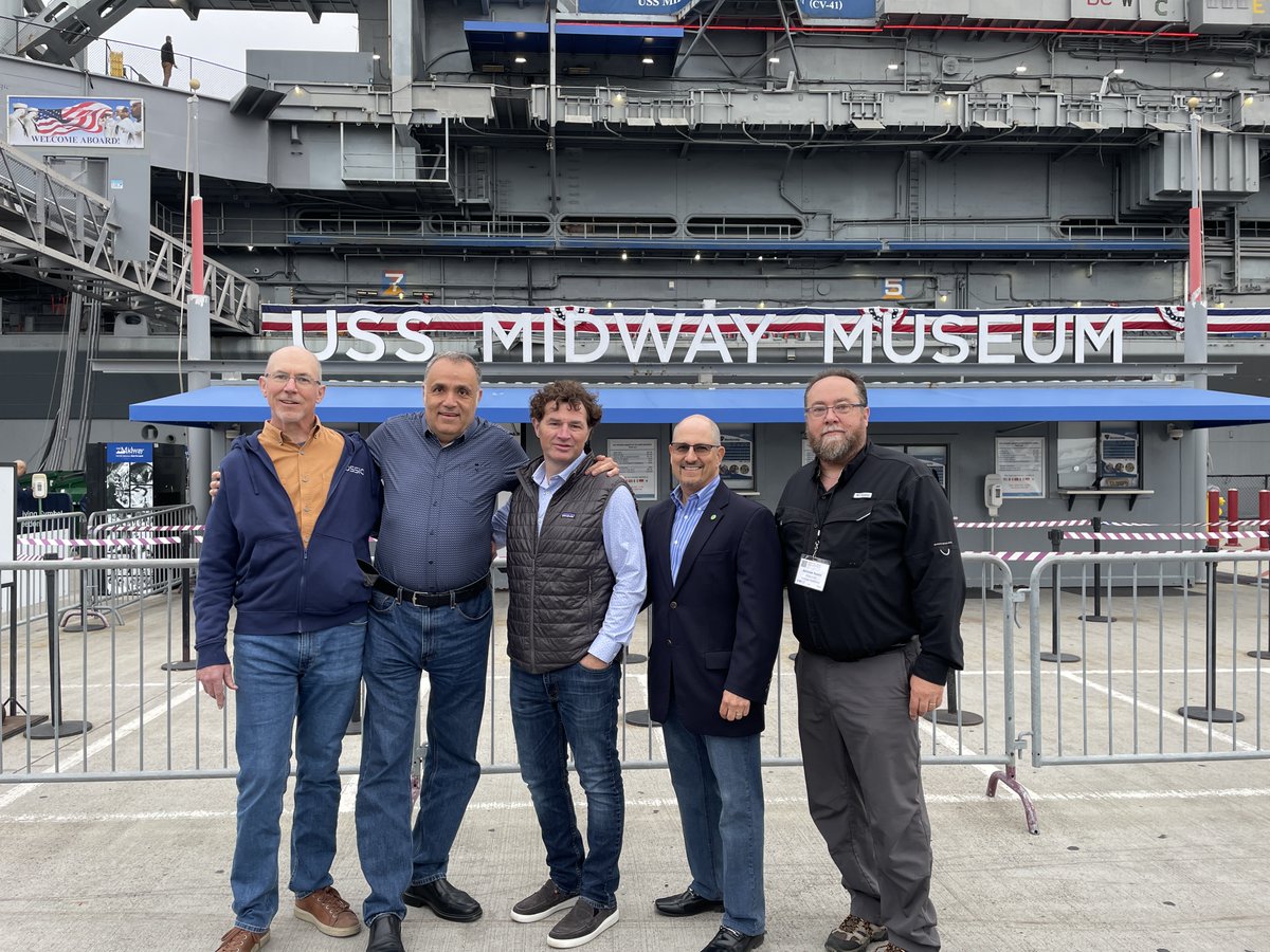 Had a great time at yesterday's <a href="/WPTCE/">WPTCE</a> welcome reception at the USS Midway Museum hosted by Ossia. With 46 companies, over 60 universities, and 26 different countries <a href="/WPTCE/">WPTCE</a>  has something for everyone! We're excited to see what's in store for the rest of the week!