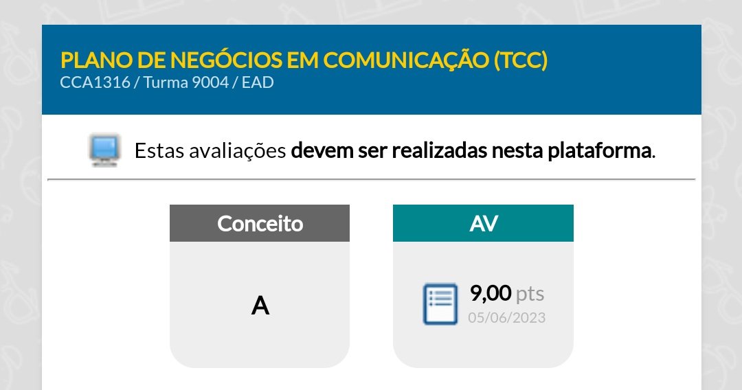 Aprovado no TCC
E quero agradecer a @manugavassi e @BiancaAndrade. 
Meu tema foi sobre Marketing Pessoal no BBB2O . E me aprofundei nas duas. 
Finalmente !!!