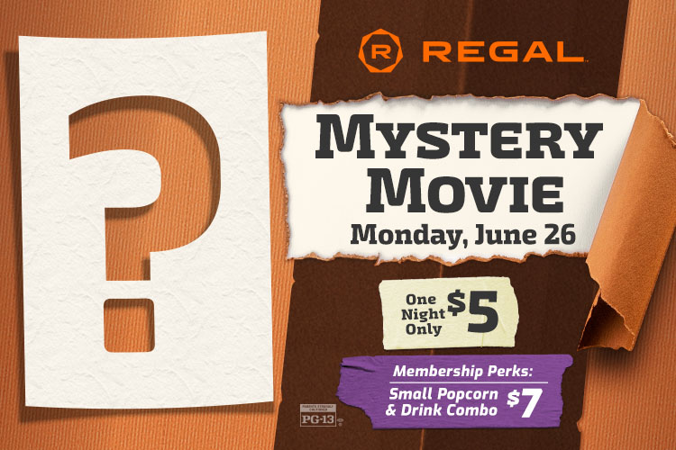 Regal on Twitter "Tickets are now on sale for our June 26 Mystery