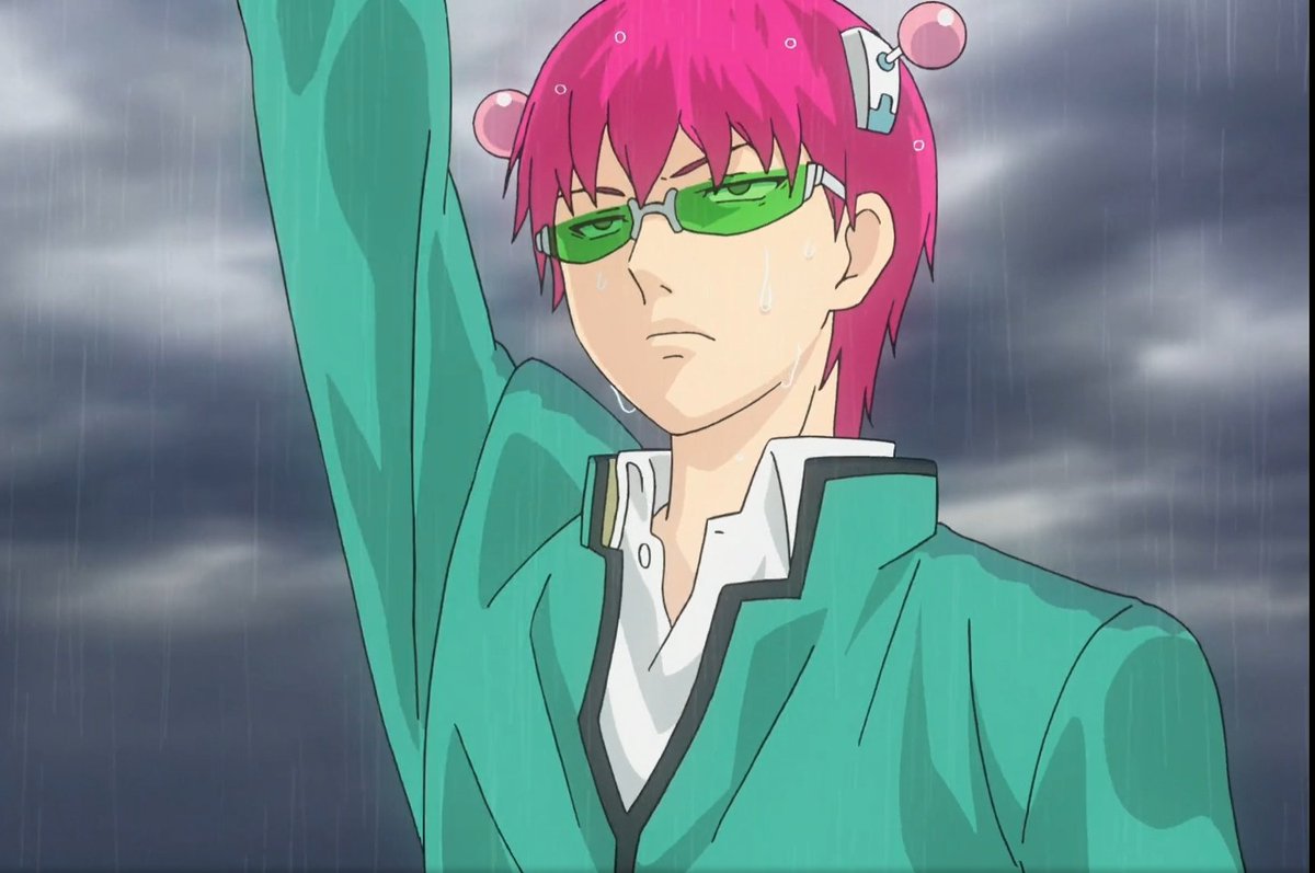 Saiki K creators really just went 'let's make an aroace mc who has psychic powers and make everyone fall in love with him' and they were geniuses for that. it's literally the funniest thing ever